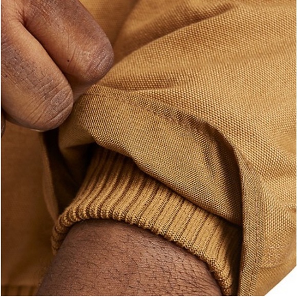 CARHARTT • Men’s Loose Fit Washed Duck Insulated Jacket Storm Cuffs Coat - Picture 7 of 7